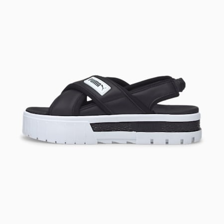 Mayze Women's Sandals, Puma Black-Puma White, small-SEA