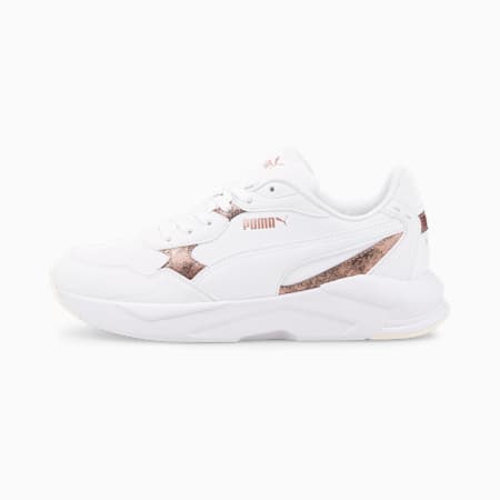 pink gold and white pumas