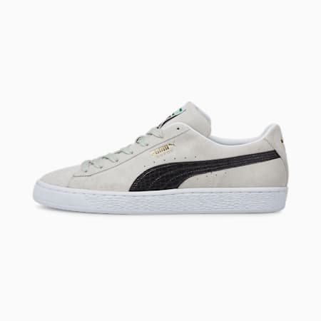 Suede Croc Sneakers, Puma White-Puma Black, small-AUS