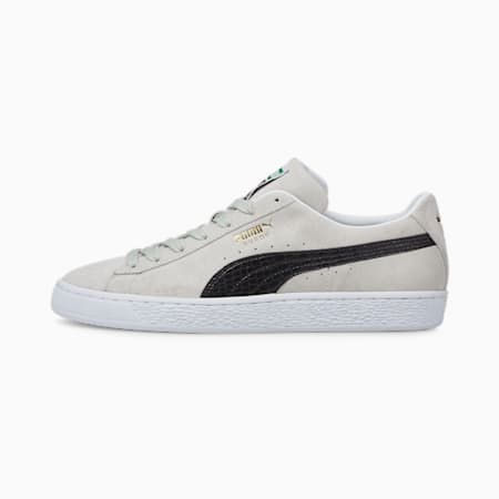 Suede Croc Trainers, Puma White-Puma Black, small-PHL