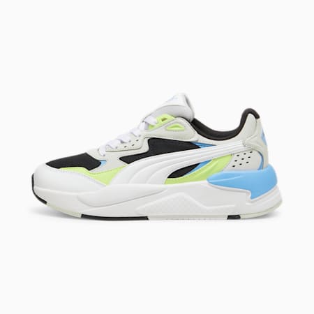 X-Ray Speed Youth Trainers, PUMA Black-PUMA White-Glacial Gray-Cool Cucumber, small