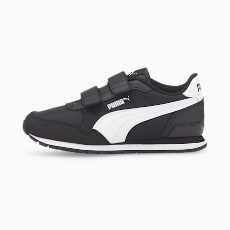 ST Runner v3 NL AC Unisex Sneakers - Kids 4-8 years, Puma Black-Puma White, small-AUS