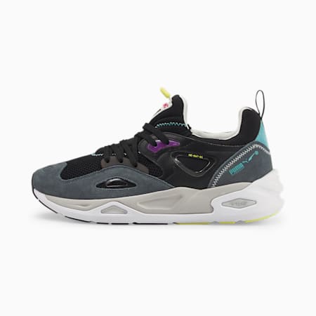 TRC Blaze Trainers, Puma Black-Dark Slate, small-SEA