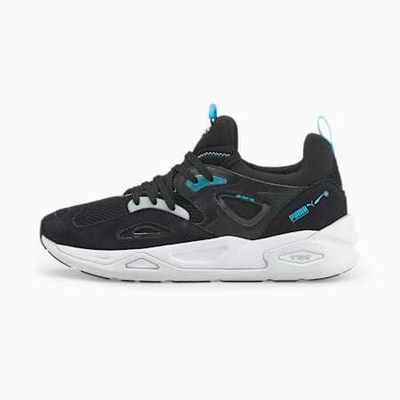 TRC Blaze Trainers, Puma Black-Blue Atoll, small-PHL