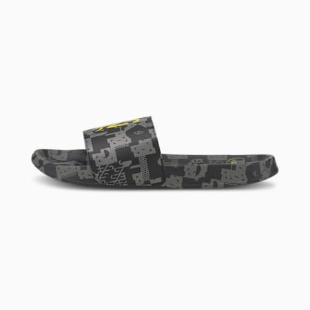 Neymar Jr. Leadcat Black Sandals, Puma Black-CASTLEROCK, small-SEA