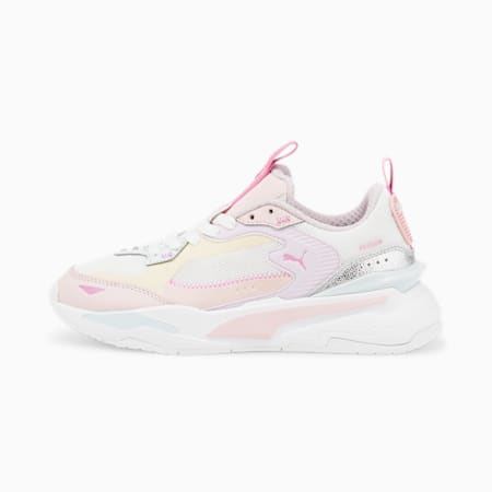 RS-Fast Limiter Shiny Youth Trainers, Puma White-Lavender Fog-Anise Flower, small
