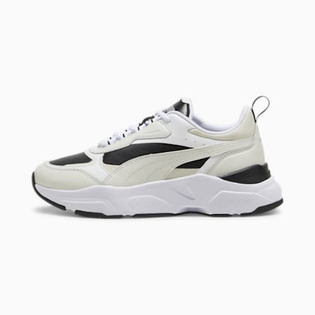 Cassia SL Women's Trainers, PUMA Black-Vapor Gray-Alpine Snow-PUMA White-PUMA Silver, small