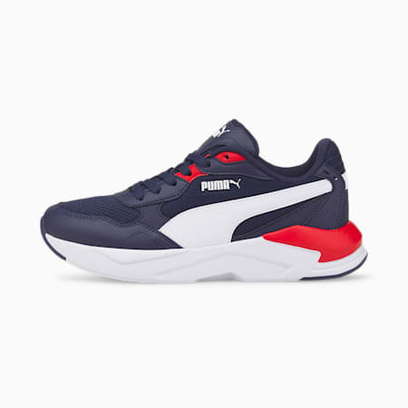 X-Ray Speed Lite Youth Trainers, Peacoat-Puma White-High Risk Red, small-GBR