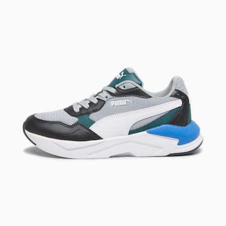 X-Ray Speed Lite Youth Trainers, PUMA Black-PUMA White-Malachite, small-AUS