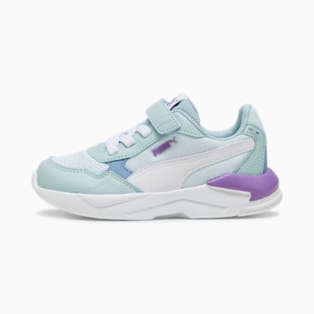 X-Ray Speed Lite AC Kids' Trainers, Dewdrop-PUMA White-Turquoise Surf, small