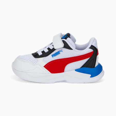 נעלי ספורט לתינוקות X-Ray Speed Lite AC, Puma White-High Risk Red-Victoria Blue-Puma Black, small-DFA