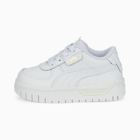 Cali Dream Girls' Leather Alternative Closure Sneakers - Girls 0-4 years, Puma White, small-AUS