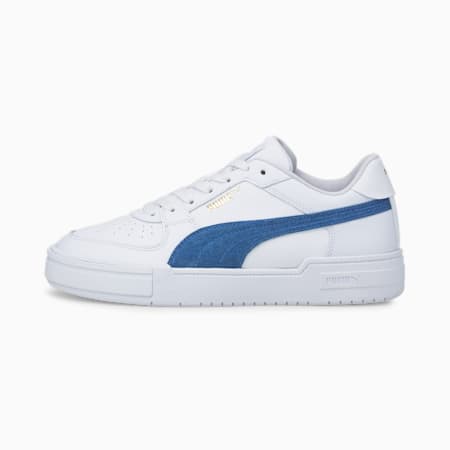 CA Pro Denim-Sneakers, Puma White-Vallarta Blue, small
