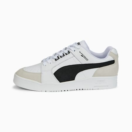 Slipstream Lo Suede FS Sneakers, Puma White-Puma Black, small-AUS