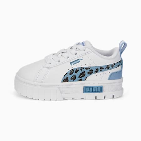 Mayze Wild Babies' Sneakers, Puma White-Blue Wash, small-AUS