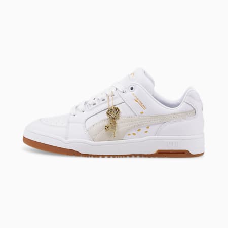 Slipstream Lo Beauty Trainers, Puma White-Gum, small-PHL