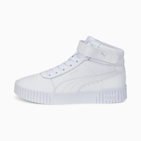 Carina 2.0 Mid Sneakers Women, Puma White-Puma White-Puma Silver, small-AUS