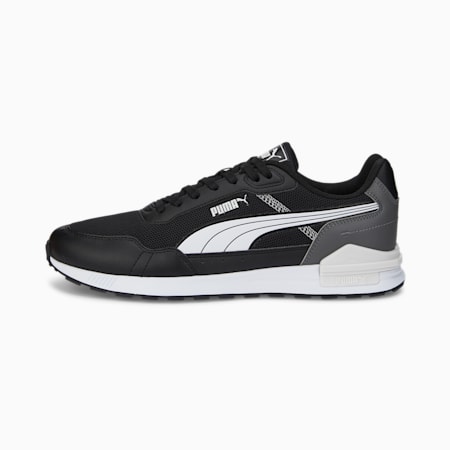 รองเท้าผ้าใบ Graviton Mega, Puma Black-Puma White-CASTLEROCK-Nimbus Cloud, small-THA