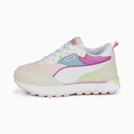 Rider FV Future Vintage Sneakers Kids, Almond Blossom-Puma White, small-DFA