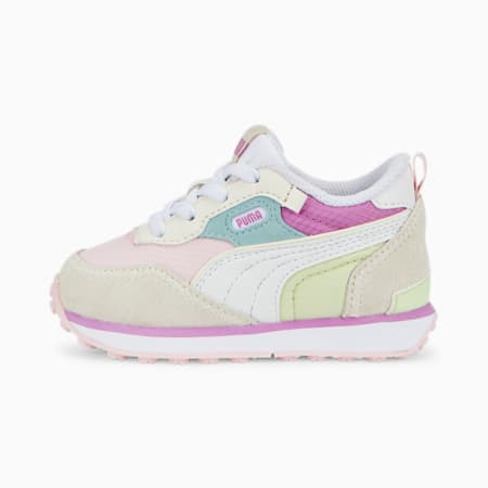 Rider FV Future Vintage sneakers voor baby's, Almond Blossom-Puma White, small