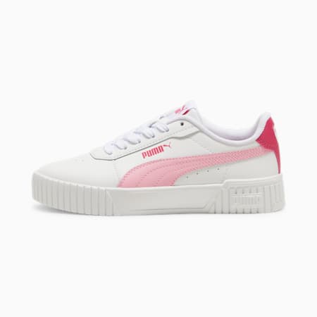 Baskets Carina 2.0 Enfant et Adolescent, PUMA White-Pink Lilac-PUMA White, small