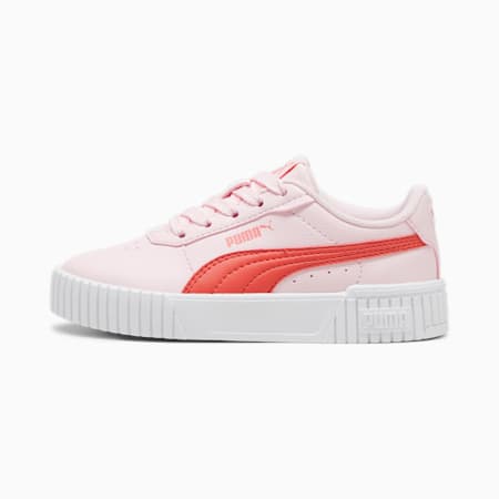 Dziecięce sneakersy Carina 2.0, Whisp Of Pink-Active Red-PUMA White, small