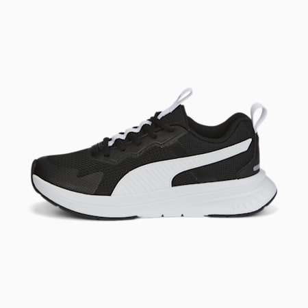 Evolve Run Mesh Sneakers - Youth 8-16 years, Puma Black-Puma White-Puma Black, small-AUS