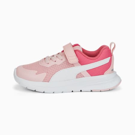 Evolve Run Mesh Alternative Closure Sneakers Kids, Almond Blossom-Puma White, small-PHL