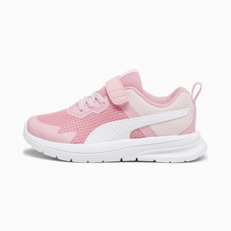 Evolve Run Mesh Alternative Closure Sneakers Kids, Peach Smoothie-PUMA White, small-SEA