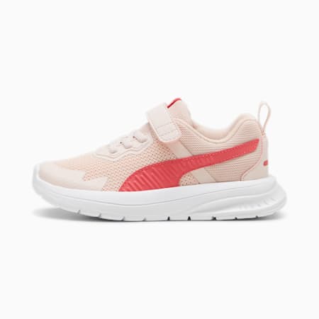 Evolve Run Mesh Alternative Closure Sneakers - Kids 4-8 years, Island Pink-PUMA White-Tart Cherry, small-AUS