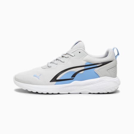 Puma black and blue shoes sales