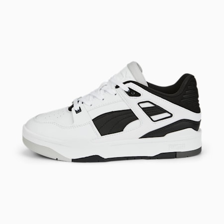 Slipstream Sneakers Women, Puma White-Puma Black-Glacier Gray, small-PHL