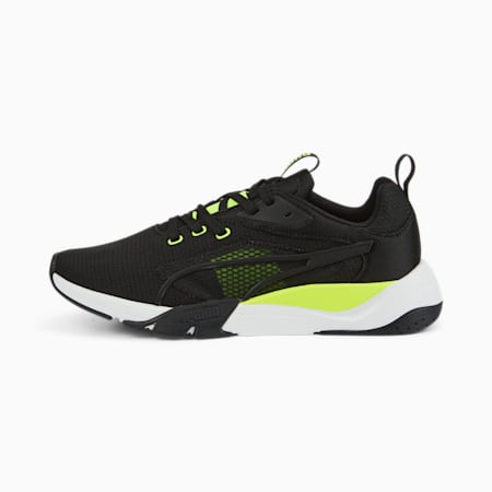 Zora Sneakers Women, Puma Black-Puma Black-Lime Squeeze, small-SEA