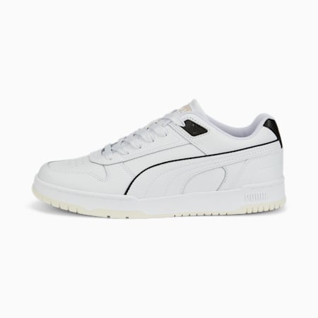 Zapatillas RBD Game Low, Puma White-Puma Black-Puma Team Gold, small