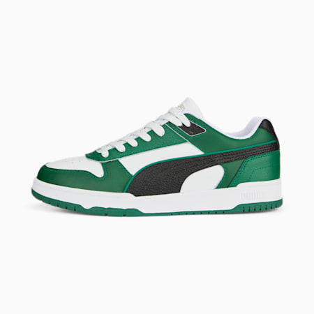 حذاء رياضي RBD Game Low, PUMA White-PUMA Black-Vine-PUMA Gold, small-DFA