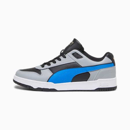 RBD Game Low Sneakers, PUMA Black-Ultra Blue-Cool Mid Gray-PUMA Gold-PUMA White, small-AUS