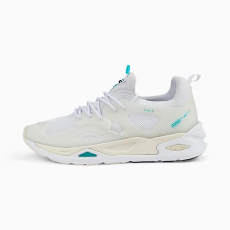 TRC Blaze Moulded Sneakers, Puma White-Deep Aqua, small-AUS