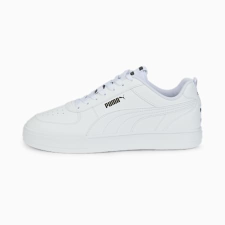 Caven Tape Sneakers, Puma White-Puma White-Puma Black, small-PHL