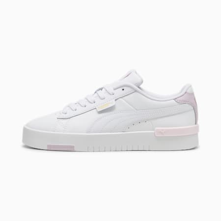 Jada Renew Sneakers Women, PUMA White-PUMA Gold-Grape Mist, small