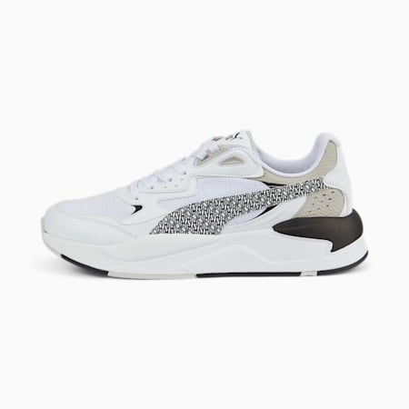 สนีกเกอร์ X-Ray Speed Mono, Puma White-Puma Black-Gray Violet, small-THA