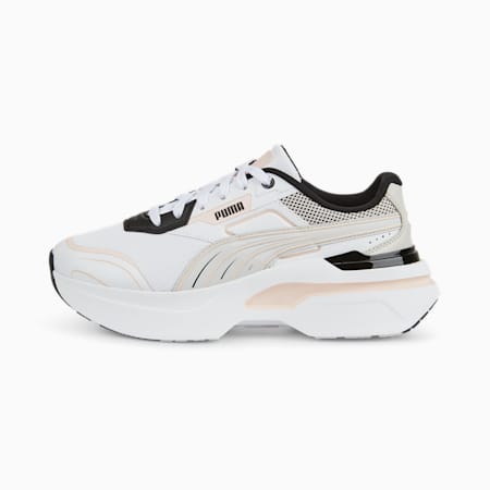 รองเท้าผ้าใบผู้หญิง Kosmo Rider Feminine Tech Sneakers, Puma White-Island Pink, small-THA