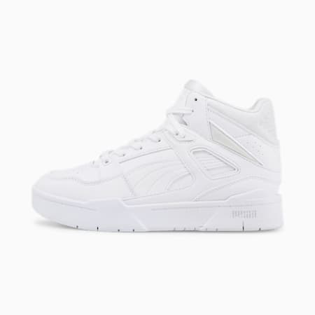 Sneakers Slipstream Mid da donna, Puma White-Glacier Gray, small