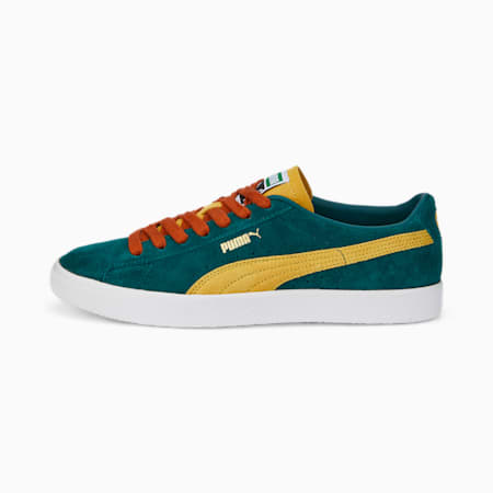 Suede VTG Teams Sneakers, Varsity Green-Mustard Seed-Aubergine, small