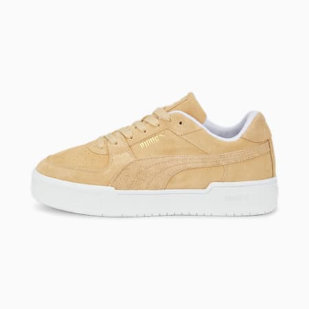 CA Pro Suede Mix Sneakers, Light Sand-Puma White, small-AUS