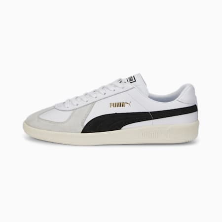 รองเท้าผ้าใบ Army Trainer, Puma White-Nimbus Cloud, small-THA