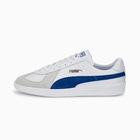 푸마 아미 트레이너, Puma White-Blazing Blue, small-KOR
