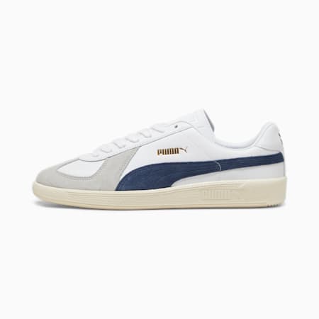 Sneakers Army, PUMA White-Cool Light Gray-Club Navy, small