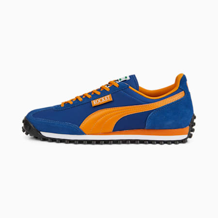 Rocket Sneakers, Blazing Blue-Orange Brick, small