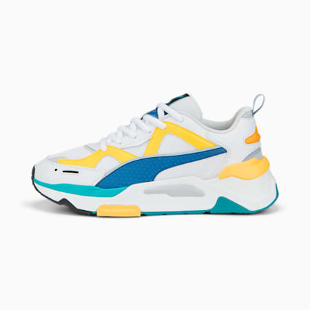 รองเท้าผ้าใบ RS-Simul8 Reality Sneakers, Puma White-Lake Blue, small-THA