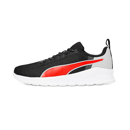 Tour Men's Sneakers, PUMA Black-Harbor Mist-High Risk Red, small-IND